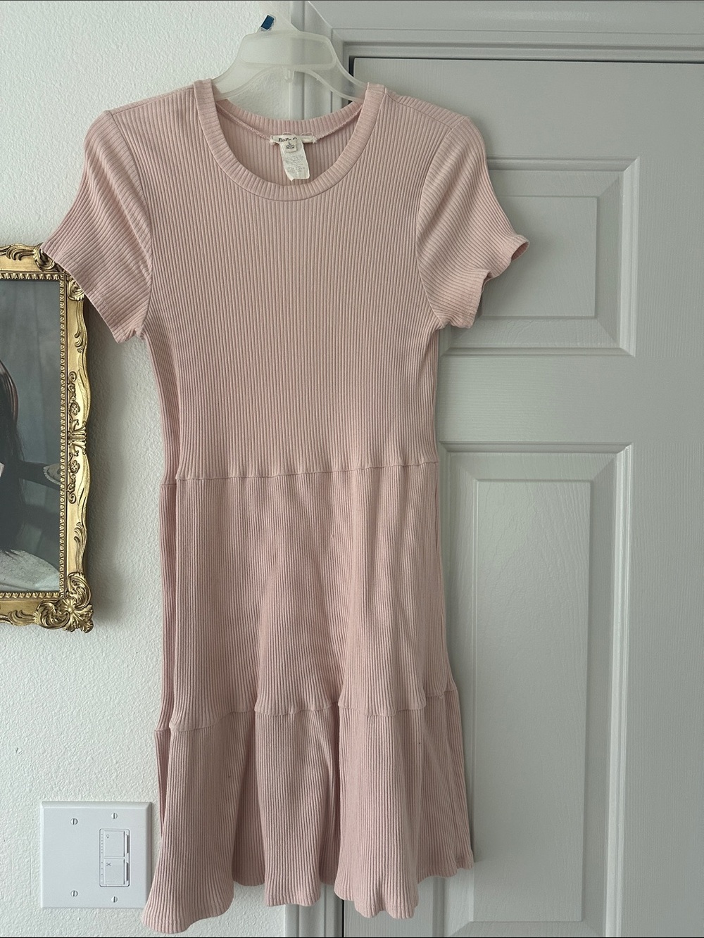 96% cotton mini dress